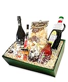 Feinkost Geschenkkorb IL MEGLIO D'ITALIA mit ausgesuchten italienischen Spezialitäten Prosecco / Olivenöl / Pasta / Dessert