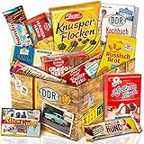 DDR Keks Box mit DDR Waren - Geschenkset DDR mit Kultprodukten