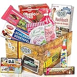 Ost Süßigkeiten aus der DDR/Geschenkeset zum Geburtstag für Sie/DDR Paket